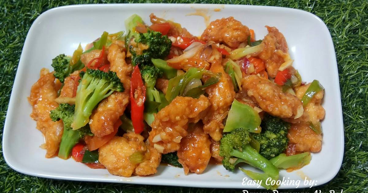 Resep Ayam Fillet Saus Padang brokoli oleh Herna Ulina - Cookpad