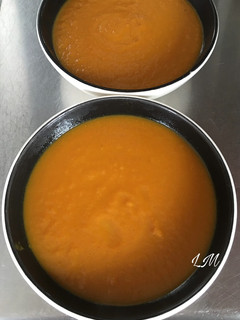 Una foto de Volouté de zanahorias y leche de coco, hecha en la Cuisy Chef