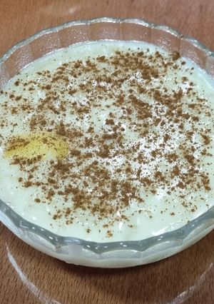 A picture of Creamy Rice Pudding.