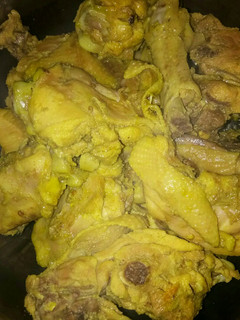 Foto resep Ayam ungkep bumbu kuning