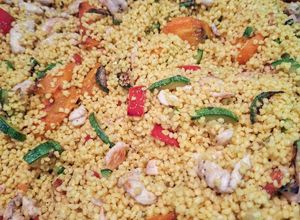 Foto di Cous cous di pollo e verdure facile