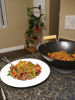 A picture of Beef Stir Fry Noodles.
