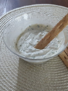Una foto de Aderezo de queso saborizado