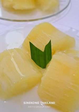 Foto resep Singkong Thailand #dessert