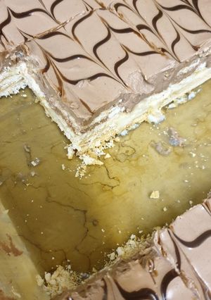 صورة لوصفة حلى بارد بالشوكولاتة والحليب 🍫🌙