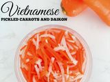Vietnamese Pickled Carrots And Daikon