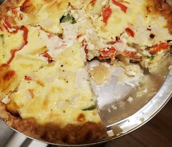 Easy Fast Cooking Crab Quiche Most Delicious