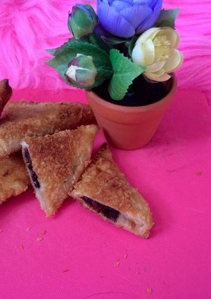 Foto resep Sandwich goreng isi coklat