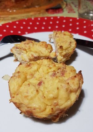 Une photo de Muffins pomme de terre
