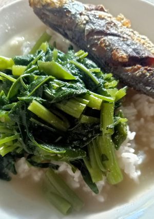 Foto resep Loncom Kangkung Damudza