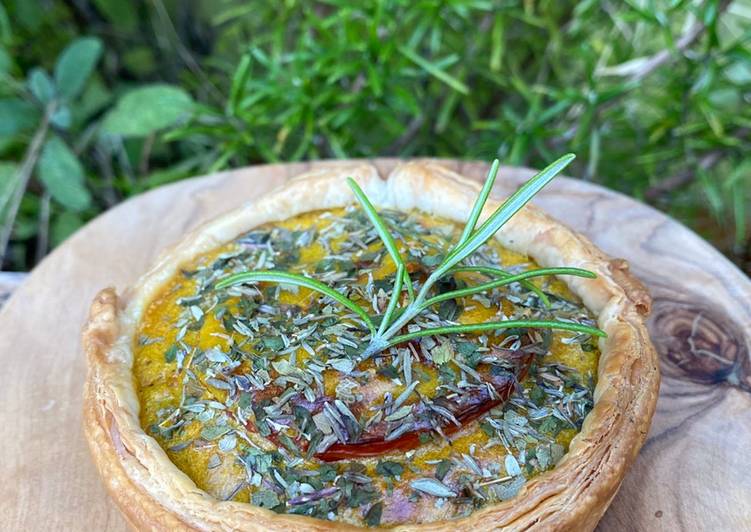 Vegan Quiche Provençal 🌱🌿💚