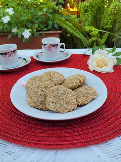 Una foto de Galletitas de avena y canela