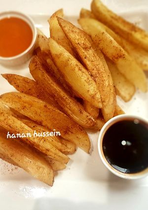 صورة لوصفة بطاطس ودجز 🍟