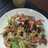 Ensalada con porotos frutillas