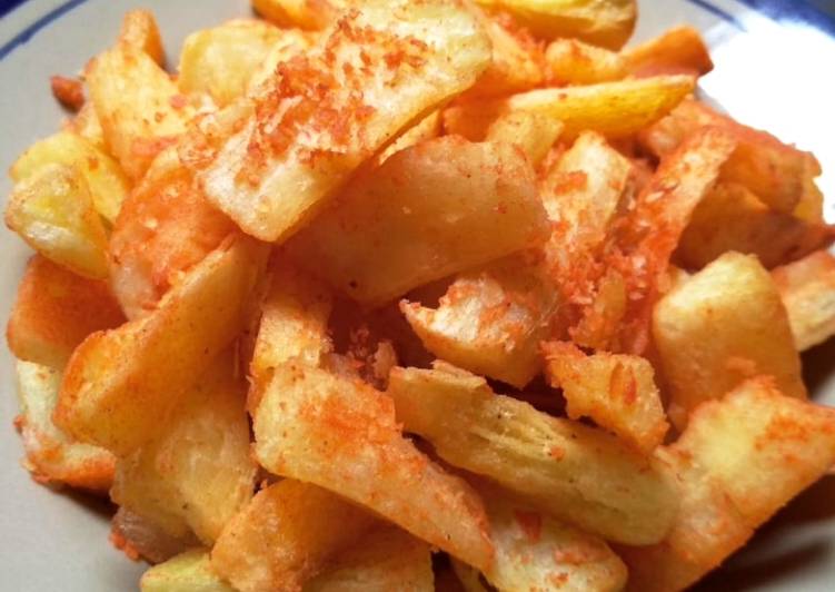 Tela-Tela (singkong Goreng Bumbu Balado)๐ฟ