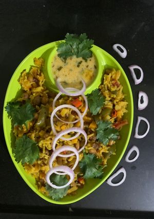 A picture of Veg khichdi.