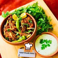 A picture of Kabab karahi masala.