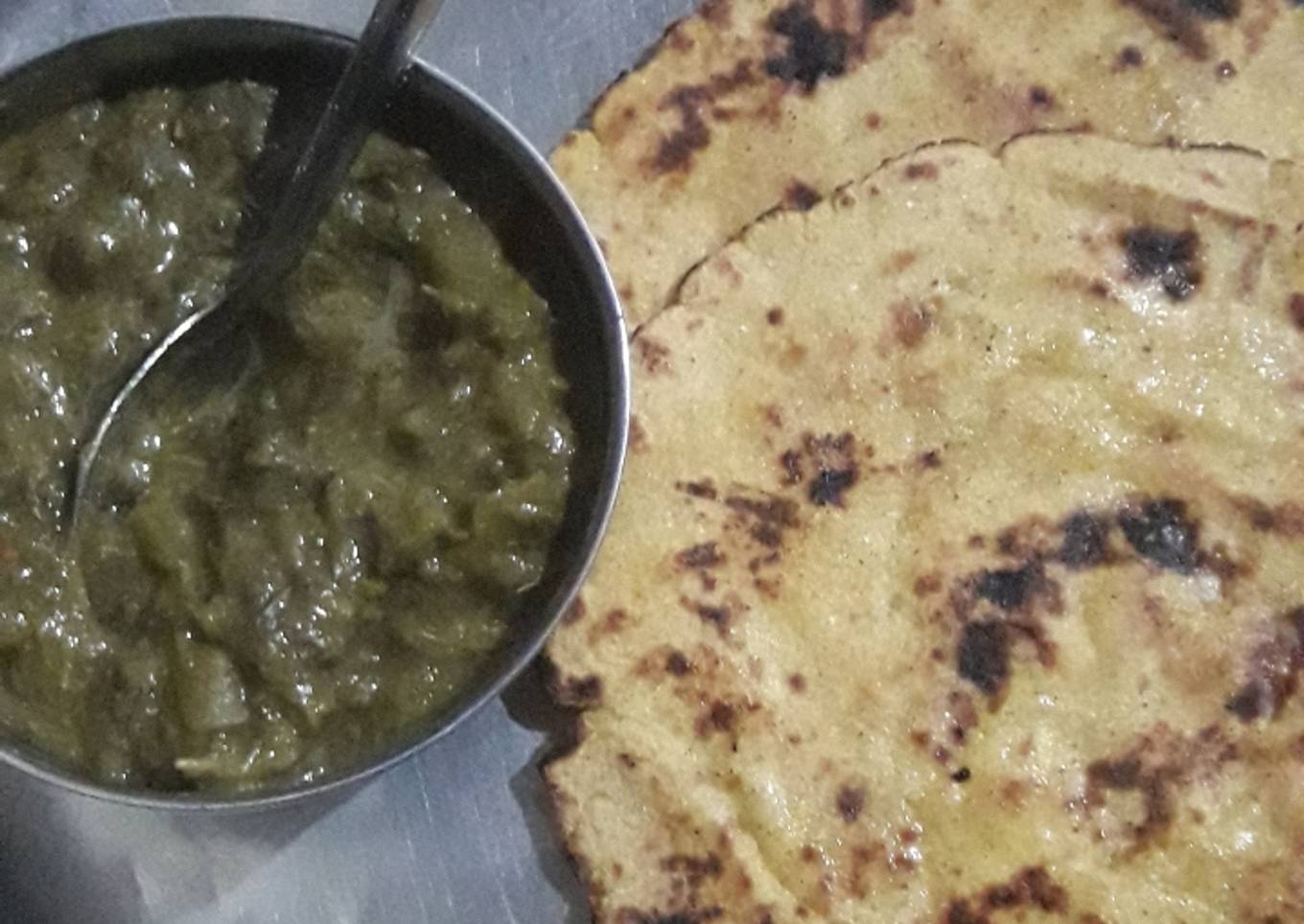 Makki Ki Roti saag