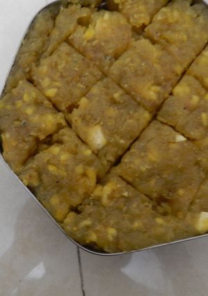 A picture of Banana Halwa.