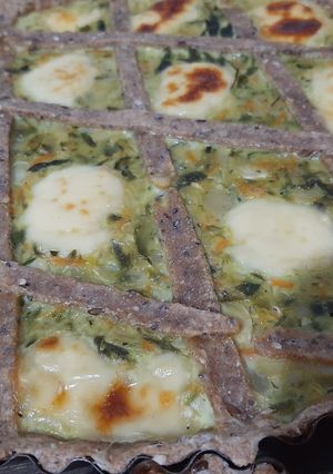 Una foto de Tarta de zapallitos