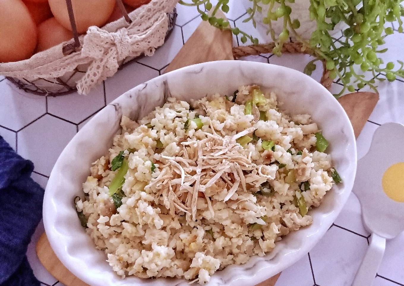 Nasi Goreng Pakcoy Teri