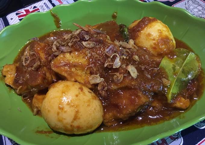 Cara Buat Tahu Telur Bumbu Bali Simpel