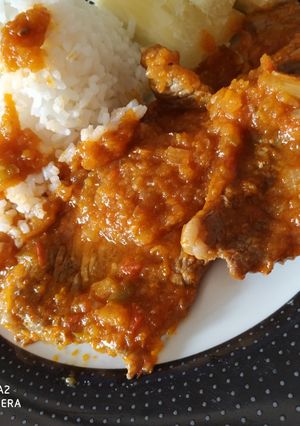 Una foto de Fricandó en salsa