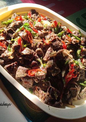Foto resep Tumis Paru Sapi Pedas