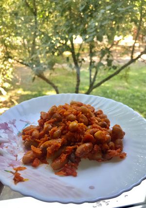 Фото Фасоль в томатном соусе🍅.