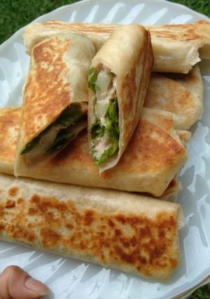 Foto resep Tuna Salad Wrap