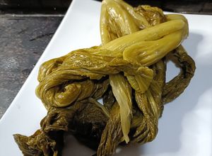 Foto resep Sawi Asin Homemade