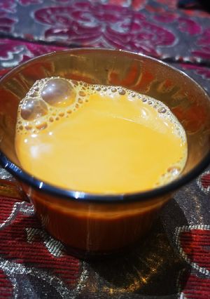 صورة لوصفة شاي بالقهوة