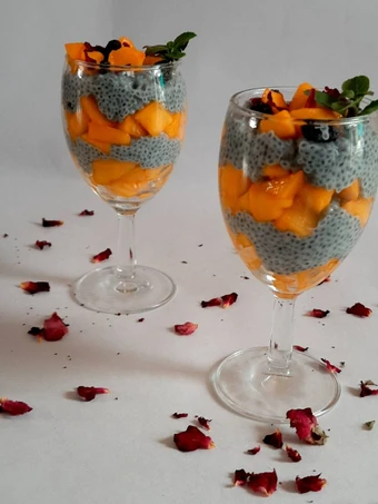Recipe Mango chia pudding the Can Spoil the Tongue So Delicious