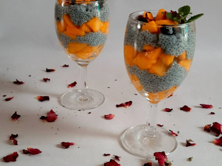Recipe Mango chia pudding the Can Spoil the Tongue So Delicious