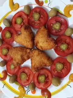 عکسی از دستور ناگت مرغ خونگی