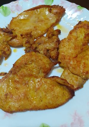 عکسی از دستور استیک مرغ