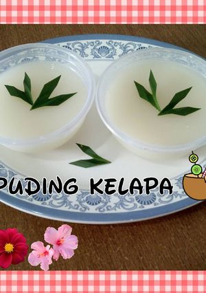 Foto resep Puding kelapa lembut.. sehat n segar