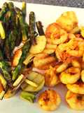 Chili Knoblauch Garnelen 🍤 BBQ auf meinem WMF Lono 2in1