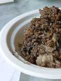 Comida de subsistencia: Arroz Negro de Lata
