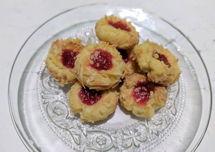 Resep Strawberry thumbprint cookies, Lezat