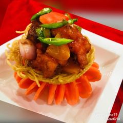 A picture of Whosayna’s Chilli Paneer.