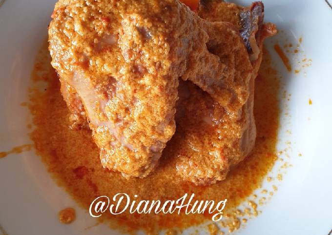 Cara Membuat Ayam bumbu rujak Gampang