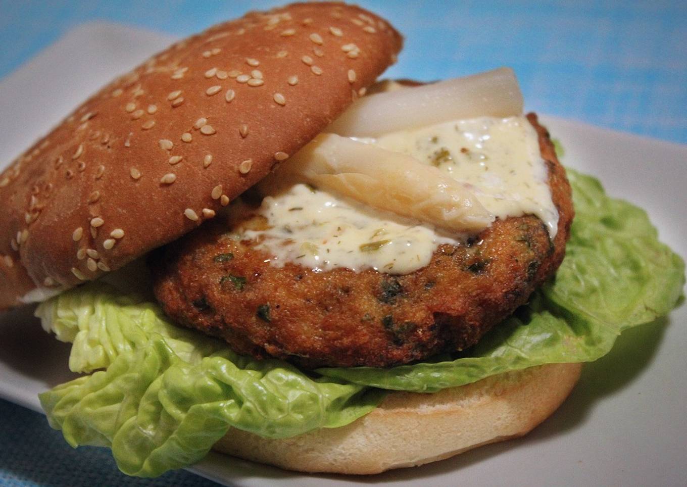 Hamburguesa de pescado