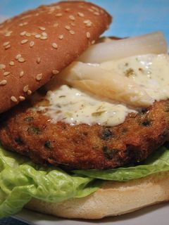 Una foto de Hamburguesa de pescado