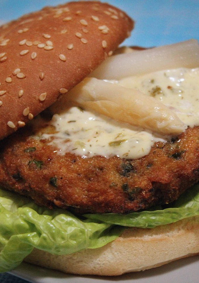 Una foto de Hamburguesa de pescado