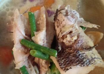 Resep Populer Sayur Asam Kepala Ikan Haruan ❤️ Mantul Banget