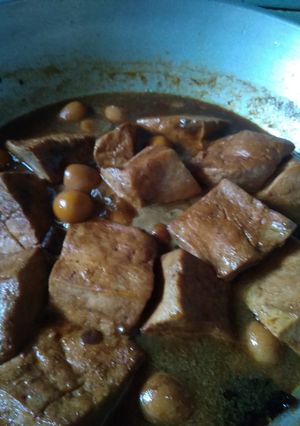 Foto resep Tahu bacem with puyuh