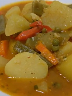 Una foto de Estofado de verduras