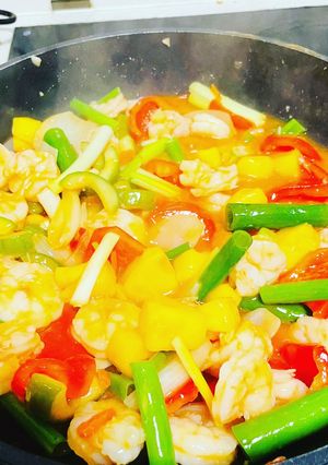 Foto resep Udang Asam Manis (Resep No. 103)