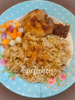 Foto resep Nasi Briyani Ayam Tanpa Santan